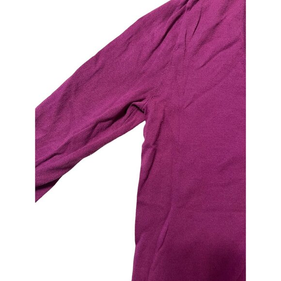 J.Crew Pullover V-Neck Cotton Thin Knit Sweater Women's Size Small Excellent ver - Picture 5 of 6